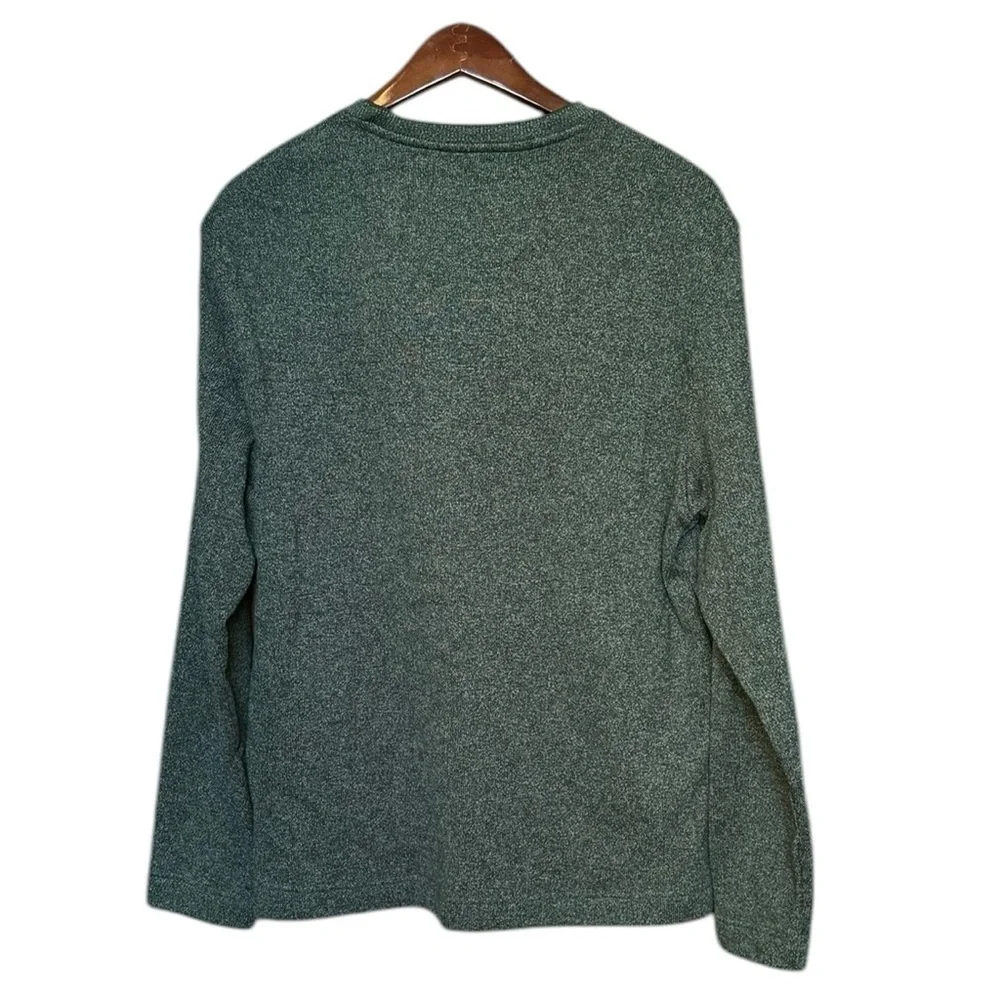 VAN HEUSEN CLASSIC FIT CREW‎ NECK GREEN SWEATSHIRT | MEN’S SIZE XL